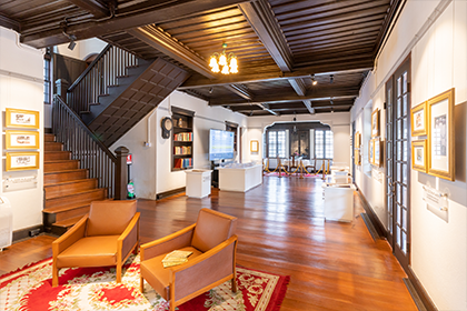 ห้องโถง พิพิธภัณฑ์หมอเจ้าฟ้า ในพระราชูปถัมภ์ฯ