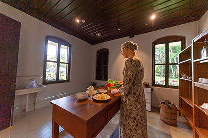 ห้องแหม่มคอร์ท พิพิธภัณฑ์หมอเจ้าฟ้า ในพระราชูปถัมภ์ฯ